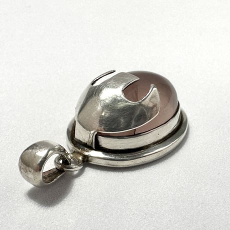 マダガスカル産ローズクォーツペンダントトップ2️⃣ (シルバー925)/Rosequartz Pendant Top