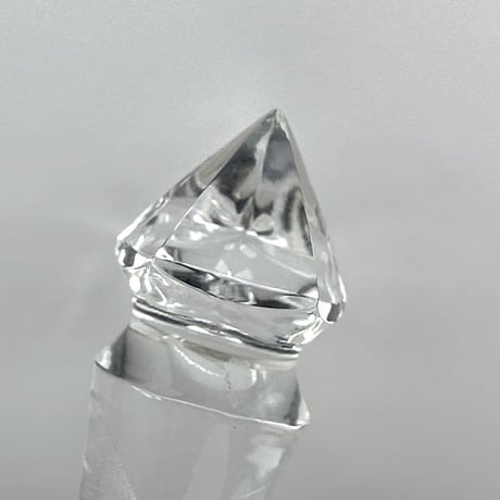 【ガネッシュヒマール産】天然ヒマラヤ水晶"手磨き加工"ペンデュラム(カット)/Ganesh Himal Himalayan Quartz Pendulum(Cut)