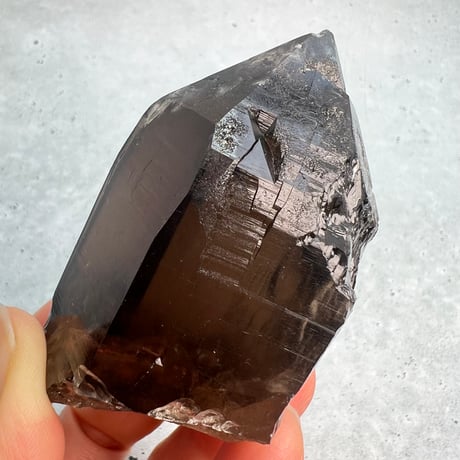 【ガウリシャンカール産】天然ヒマラヤスモーキークォーツ②/GauriShankar Himalayan Smoky Quartz