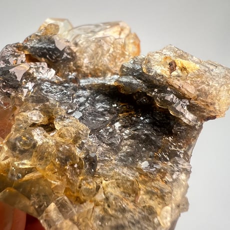 ハイクオリティ【ガネッシュヒマール産】リモナイトイン天然ヒマラヤ水晶/Ganesh Himal Limonite in Himalayan Quartz