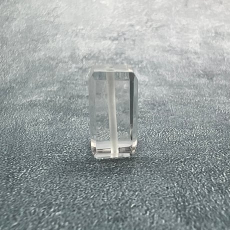 【ガネッシュヒマール産】天然ヒマラヤ水晶"手磨き加工"スクエアビーズ④/Ganesh Himal  Himalayan Quartz Square Beads