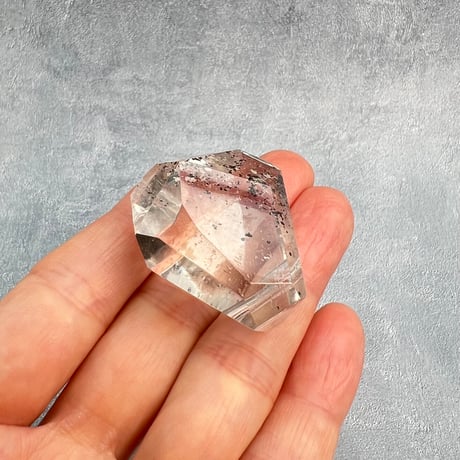 【ガネッシュヒマール産】雲母入り天然ヒマラヤ水晶 ペンダントトップ Ganesh Himal Mica in Himalayan Quartz  Pendant Top