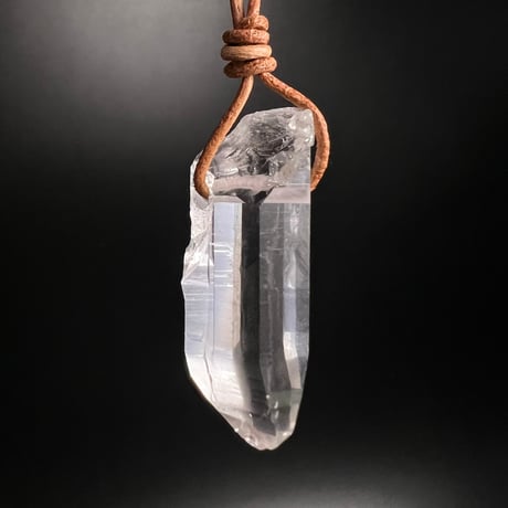 【アンナプルナ産】天然ヒマラヤ水晶ペンダント⑧/Annapurna Himalayan Quartz Pendant
