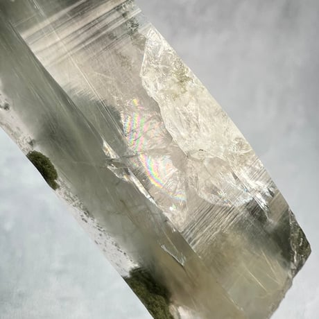 【ガネッシュヒマール産】クローライトイン天然ヒマラヤ水晶/Ganesh Himal Chlorite in Himalayan Quartz