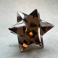 【ガウリシャンカール産】天然ヒマラヤスモーキークォーツアステロイド/Gaurishankar HimalayanSmoky Quartz "Asteroid"Super Markaba Star