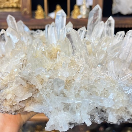 【マカルー産】天然ヒマラヤ水晶クラスター①/Makalu Himalayan Quartz Cluster
