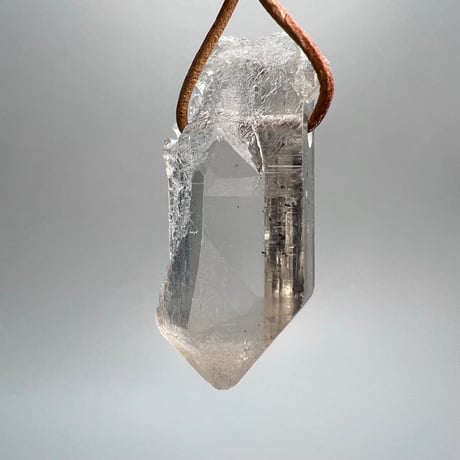 【ガネッシュヒマール産】天然ヒマラヤ水晶ペンダントトップ/Ganesh Himal Natural Pendant Top