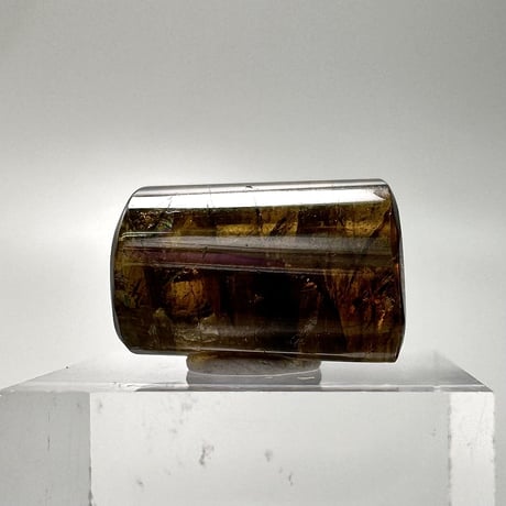 ネパール産ドラバイトトルマリン"手磨き加工"ビーズ⑨/Nepal Dravite Tourmaline Beads