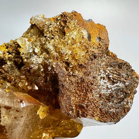 【ガネッシュヒマール産】リモナイトインヒマラヤ水晶/Ganesh Himal Limonite in Himalayan Quartz