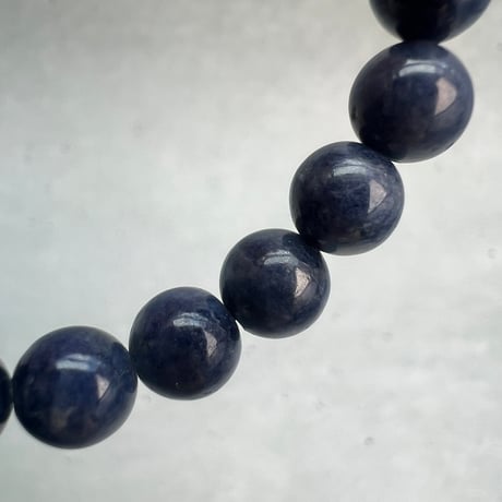 【天然サファイア】ブレスレット(6.8mm/内径14cm)②/Sapphire Bracelet