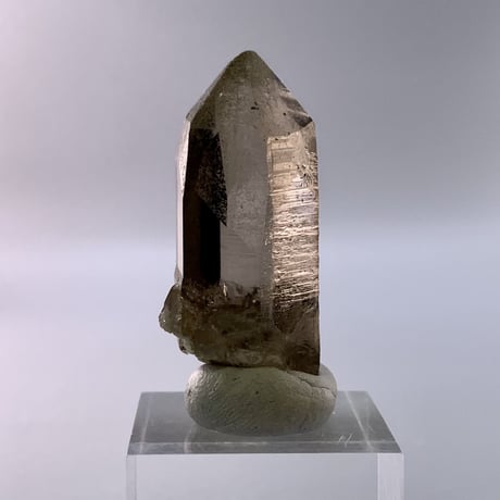 ガウリシャンカール産天然ヒマラヤスモーキークォーツポイント/Gaurishankar HimalayanSmoky Quartz Point