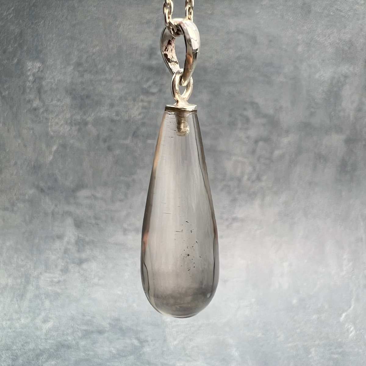 ガウリシャンカール産 ヒマラヤ水晶 ライトスモーキークォーツ 原石