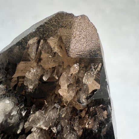 【ガウリシャンカール産】天然ヒマラヤスモーキークォーツポイント⑨/GauriShankar Himalayan Smoky Quartz Point