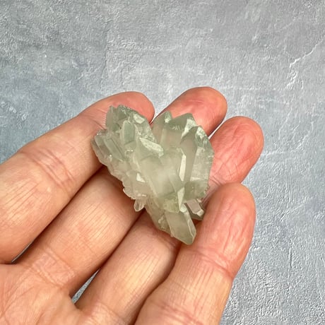 【マナスル産】クローライトイン天然ヒマラヤ水晶②/Manaslu Chlorite in Himalayan Quartz