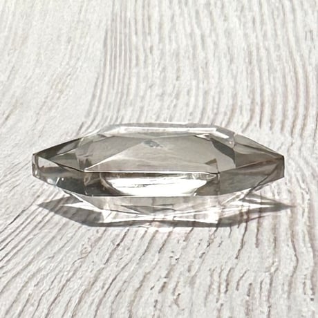 ガウリシャンカール産ヒマラヤスモーキークォーツ"ヘキサゴン六芒星" ルース4️⃣/Gaurishankar Himalayan Smoky Quartz