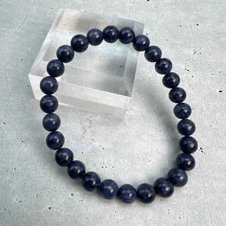 【天然サファイア】ブレスレット(6.8mm/15cm)②/Sapphire Bracelet