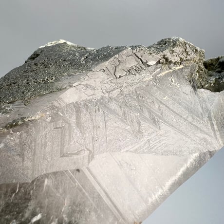 大特価【ガネッシュヒマール産】クローライトイン天然ヒマラヤ水晶❽/Ganesh Himal Chlorite in Himalayan Quartz