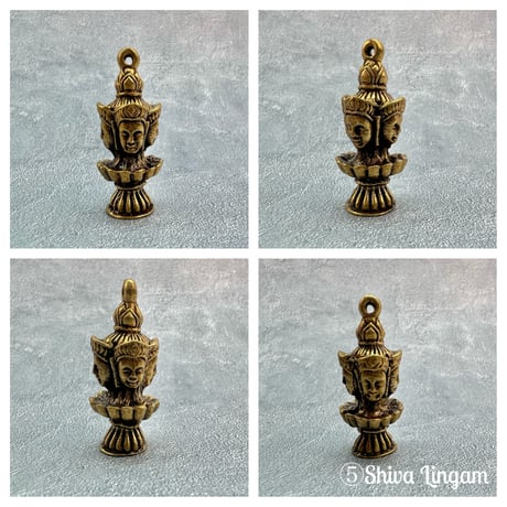 ミニ仏像【C】Mini Statue"Ganesha/Shiva Lingam"