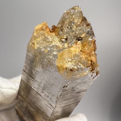 【ガネッシュヒマール産】リモナイトイン天然ヒマラヤ水晶 ⑧/Ganesh Himal Limonite in Himalayan Quartz