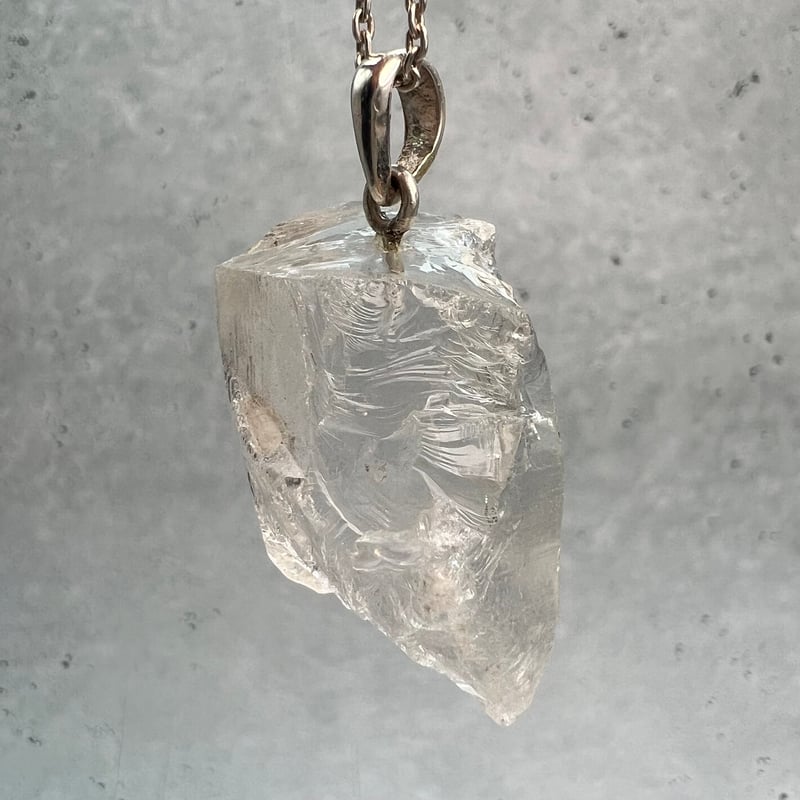 夢幻品質　ヒマラヤ幻の聖山　カイラス水晶のプレミアムミラーカットペンダントトップ カイラス産】天然ヒマラヤ水晶バチカン付きペンダントトップ③