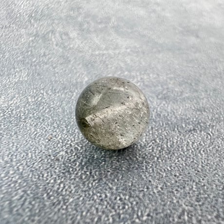 【ガネッシュヒマール産】アクチノライトイン天然ヒマラヤ水晶ビーズ⑭/Ganesh Himal Actinolite in Himalayan Quartz beads