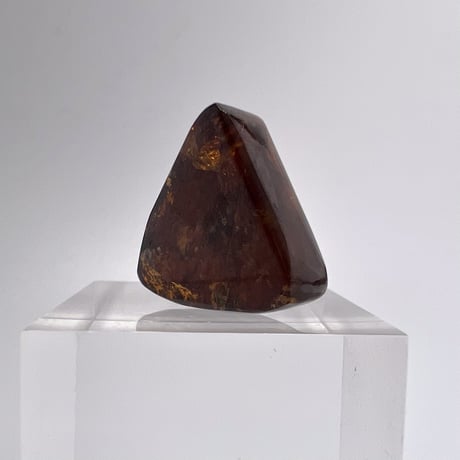 ネパール産ドラバイトトルマリン"手磨き加工"ルース⑤/Nepal Dravite Tourmaline loose