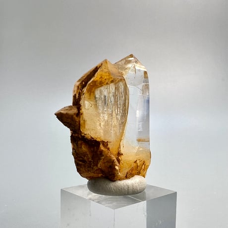 【ガネッシュヒマール産】天然ヒマラヤ水晶/Ganesh Himal Limonite in Himalayan Quartz