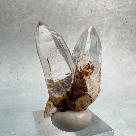 【ガネッシュヒマール産】リモナイトイン天然ヒマラヤ水晶/Ganesh Himal Limonite Himalayan Quartz