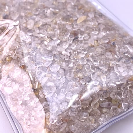 Stone Chips Rutile Quartz 【 ルチルクォーツ 】さざれ石(250g)
