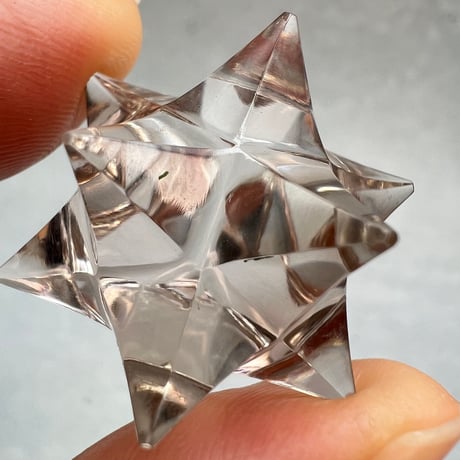 【ガウリシャンカール産】天然ヒマラヤスモーキークォーツ アステロイド⑦/Gaurishankar HimalayanSmoky Quartz "Asteroid"Super Markaba Star