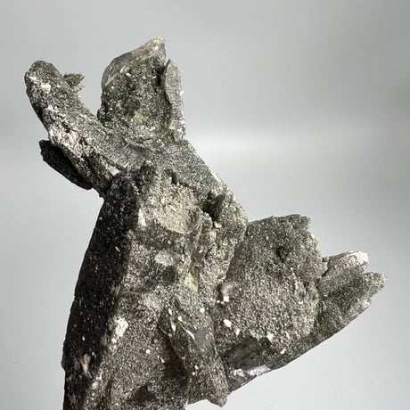 大特価【ガネッシュヒマール産】クローライトイン天然ヒマラヤ水晶/Ganesh Himal Chlorite in Himalayan Quartz