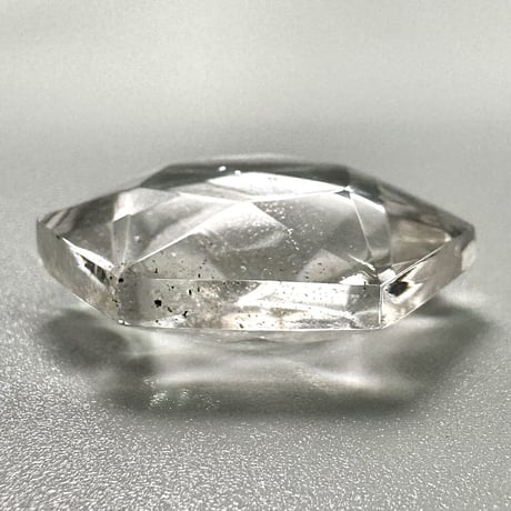 【ガネッシュヒマール産】天然ヒマラヤ水晶"ヘキサゴン六芒星"ルース⑥/Ganesh Himal Himalayan Quartz Hexagon×Hexagram Loose