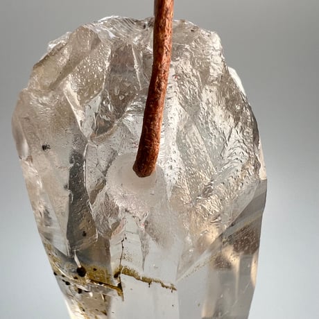 【ガネッシュヒマール産】天然ヒマラヤ水晶ペンダントトップ/Ganesh Himal Natural Pendant Top