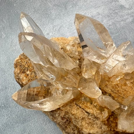 【ガネッシュヒマール産】リモナイトイン天然ヒマラヤ水晶/Ganesh Himal Limonite in Himalayan Quartz