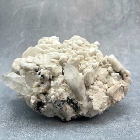 レア♡キャンドルクォーツ♡パイナップル水晶クラスターNo.2165 1.4kg