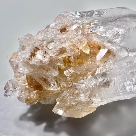【ガネッシュヒマール産】リモナイトイン天然ヒマラヤ水晶/Ganesh Himal Limonite in Himalayan Quartz