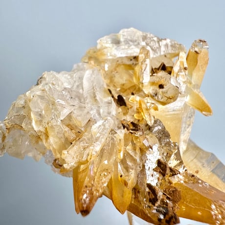 【ガネッシュヒマール産】リモナイトイン天然ヒマラヤ水晶/Ganesh Himal Limonite in Himalayan Quartz