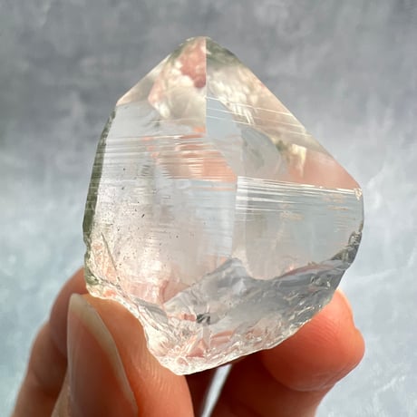 ハイクオリティ【ガネッシュヒマール産】クローライト イン天然ヒマラヤ水晶/Ganesh Himal Chlorite in Himalayan Quartz