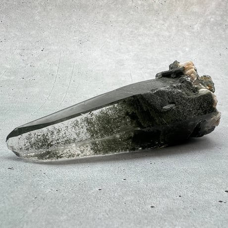 【ガネッシュヒマール産】クローライトイン天然ヒマラヤ水晶/Ganesh Himal Chlorite in Himalayan Quartz Point