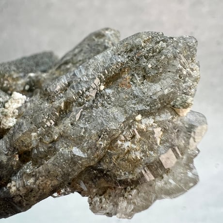 【ガネッシュヒマール産】クローライトイン天然ヒマラヤ水晶クラスター/Ganesh Himal Chlorite in Himalayan Quartz Cluster