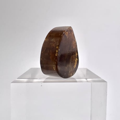 ネパール産ドラバイトトルマリン"手磨き加工"ルース⑥/Nepal Dravite Tourmaline loose
