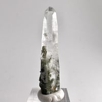 【ガネッシュヒマール産】クローライトイン天然ヒマラヤ水晶ミニポイント"D"/Ganesh Himal Chlorite in Himalayan Quartz Point