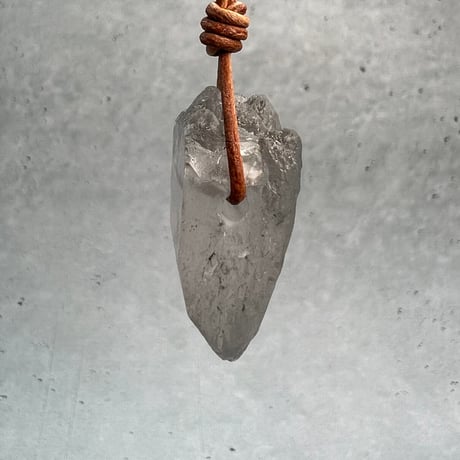 【カイラス産】天然ヒマラヤ水晶ペンダントトップ①/Kailash Himalayan Quartz Pendant Top