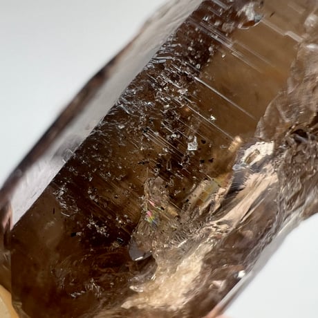 ガウリシャンカール産天然ヒマラヤスモーキークォーツポイント/GauriShankar Himalayan Smoky Quartz Point