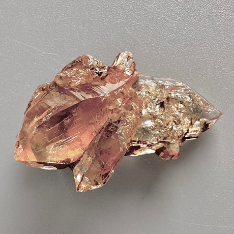 【ガネッシュヒマール産】リモナイトイン天然ヒマラヤ水晶/Ganesh Himal Limonite in Himalayan Quartz