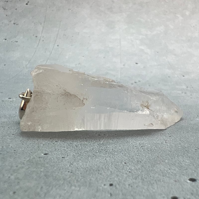 夢幻品質　ヒマラヤ幻の聖山　カイラス水晶のプレミアムミラーカットペンダントトップ カイラス産】天然ヒマラヤ水晶バチカン付きペンダントトップ④