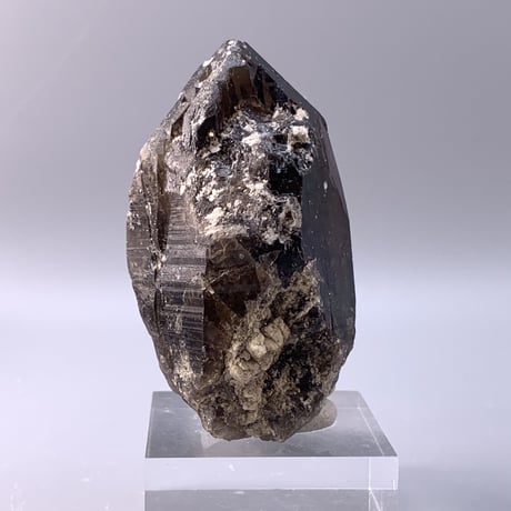 ガウリシャンカール産天然ヒマラヤスモーキークォーツポイント/Gaurishankar Himalayan Quartz Point