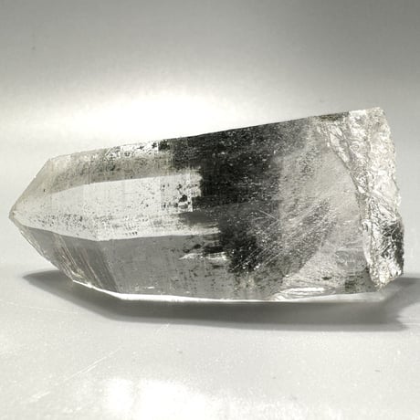 【ガネッシュヒマール産】クローライトイン天然ヒマラヤ水晶ナチュラルポイント⑤/Ganesh Himal Chlorite in Himalayan Quartz Natural Point