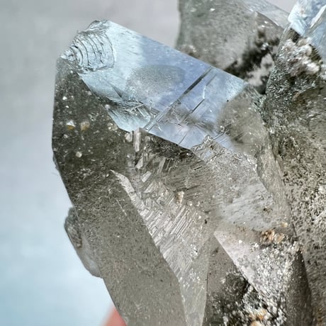 【ガネッシュヒマール産】クローライトイン天然ヒマラヤ水晶/Ganesh Himal Chlorite in Himalayan Quartz