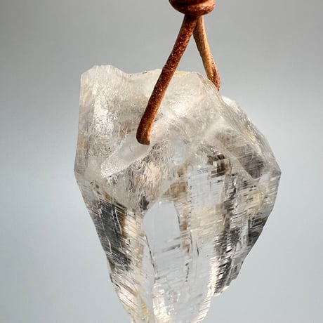 【ガネッシュヒマール産】天然ヒマラヤ水晶ペンダントトップ⑬/Ganesh Himal Natural Pendant Top